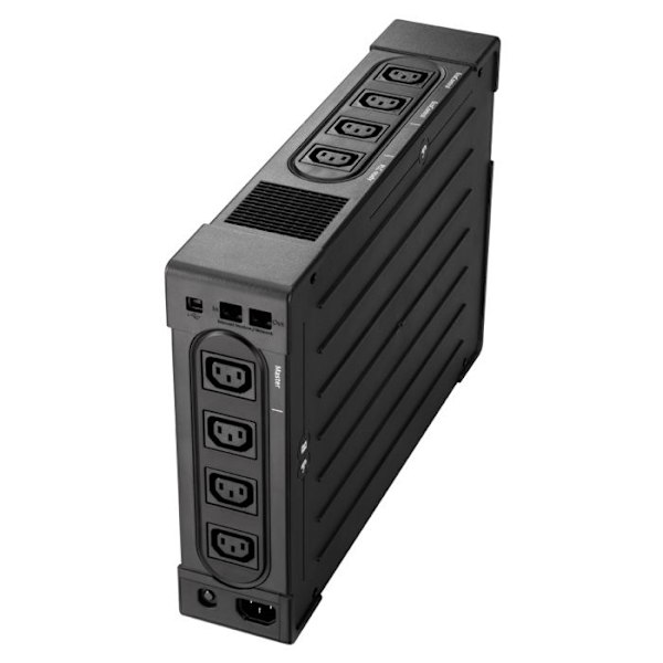 Inverter - EATON - Ellipse PRO 1200 USB IEC - 1200VA - 8 IEC-uttag - LCD-skärm Svart