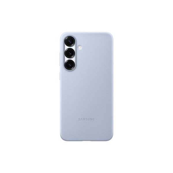 Coque för Samsung Galaxy S25 Plus Äkta Läder Kindsuit Samsung Ljusa Blå Blå