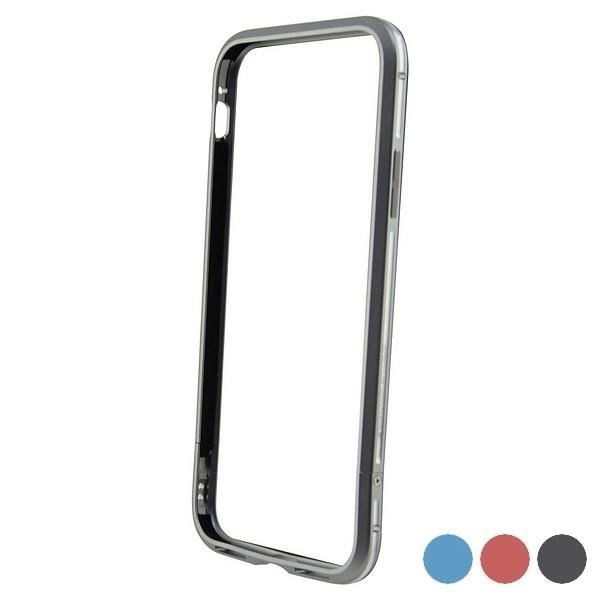 Mobiltelefonskydd Iphone X-xs Bumper Aluminium - Färg:Svart-Blå