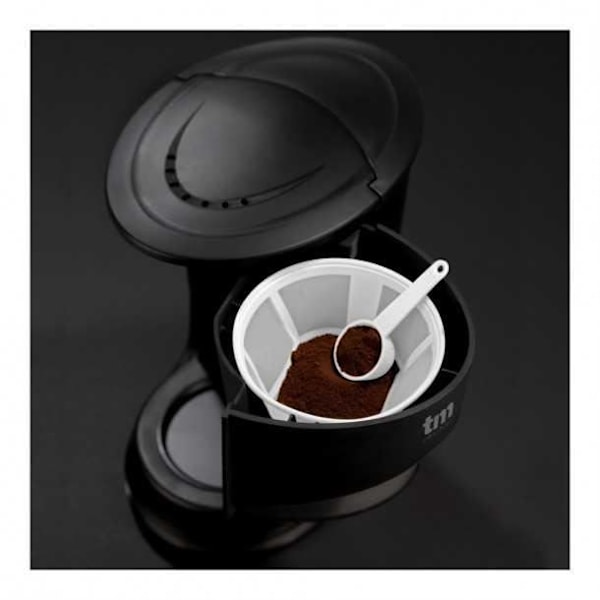 Droppkaffebryggare - TM Electron - 1,2 L - 10 koppar - Filter - Svart
