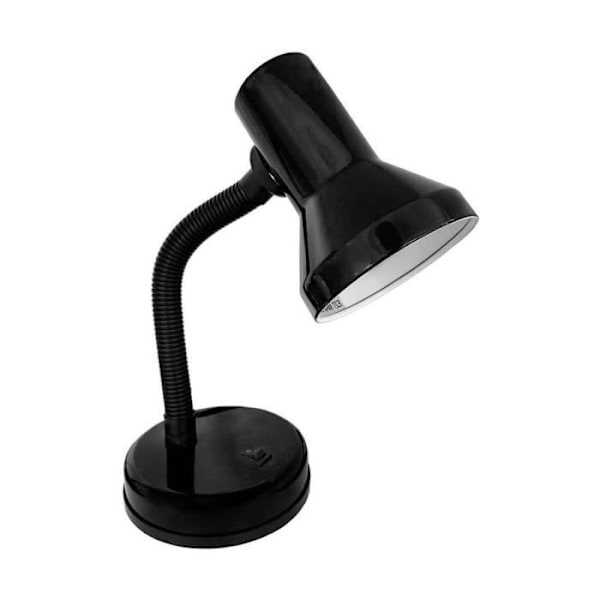 Skrivbordslampa - EDM - London - Metallsvart - E27 60W glödlampa - Flexosystem Svart