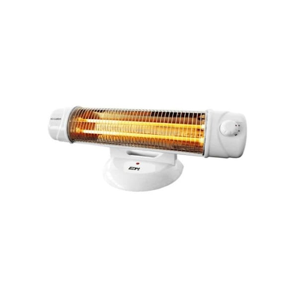 Uppvärmning - EDM - 07131 - 1200W - 57,5x20,5x16cm - Vit Vit