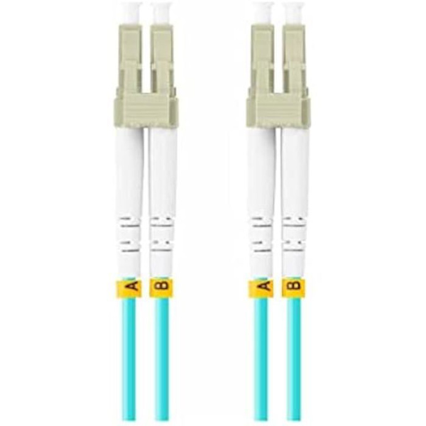 Optisk fiberkabel - LANBERG - LATIGEUR FIBER 5M - LC/UPC-LC/UPC duplex - OM3 50/125 - Blå