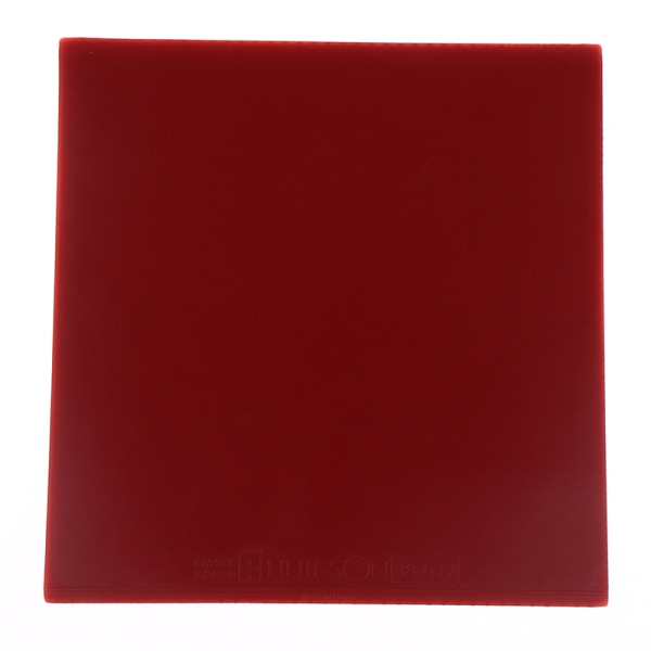 1kpl punainen/musta 2,2 mm pöytätennismaila kumisieniharjoitus Red one size