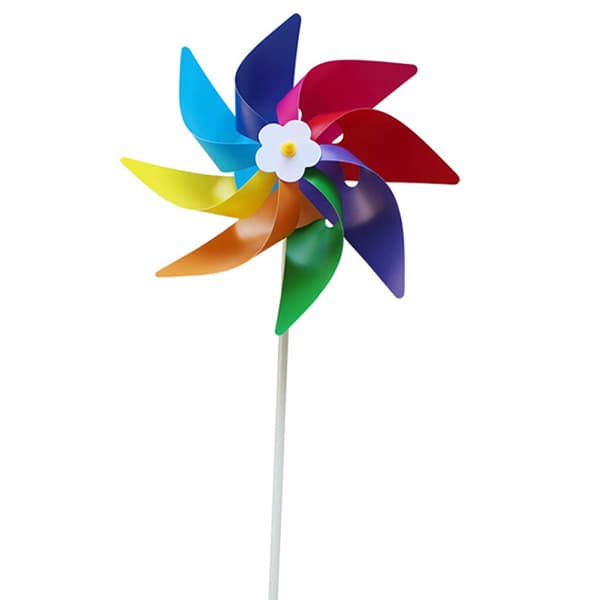 Hagegårdsfest utendørs vindmølle vindspinner ornament dekor One Size