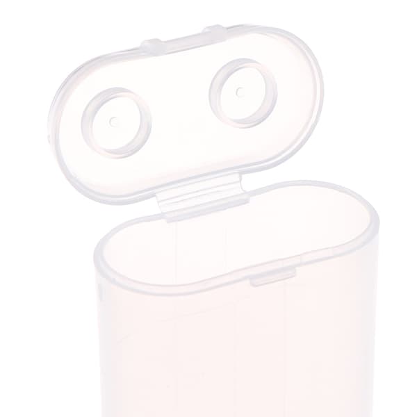 2st Vattentät Klar Hållare Förvaringslåda Plast Säkerhetsfodral Case Clear onesize