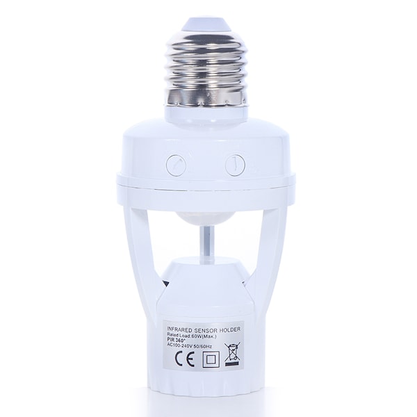 E27 Skrue induktionslampeholder E27 LED Sensor Switch E27 Sikker E27 one size