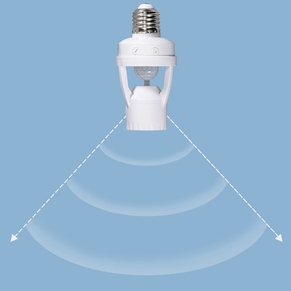 E27 Skrue induktionslampeholder E27 LED Sensor Switch E27 Sikker E27 one size