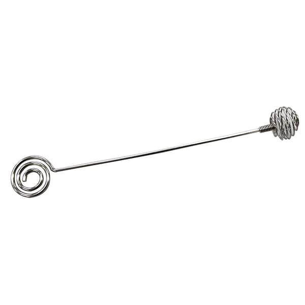 Rustfrit stål Honey Dipper Swizzle Spoon Stick Egg Beater Mix