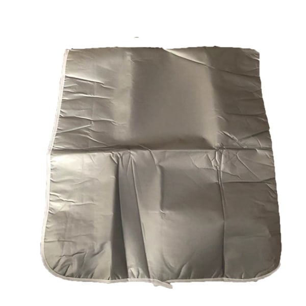 Polyesterinen silityslaudan cover Korkean lämpötilan kestävä kaksikerroksinen silityslaudan cover Gray 120*37cm