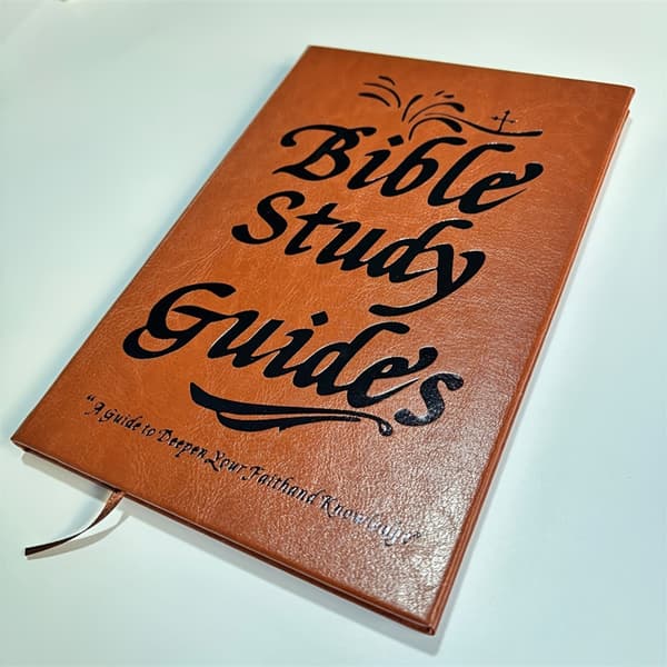 Bibelsk Oversigt Guide Religiøs Tro-Baseret Notesbog Med Da Brown