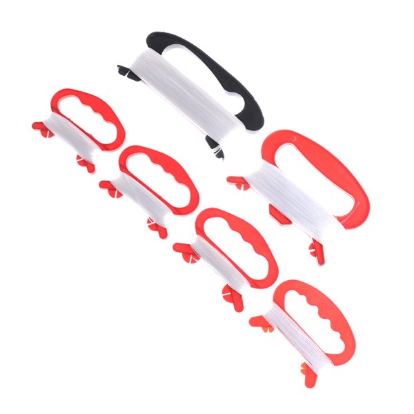 Flying Kite Line String With D Shape Winder Handle Board Outdoo White 15m