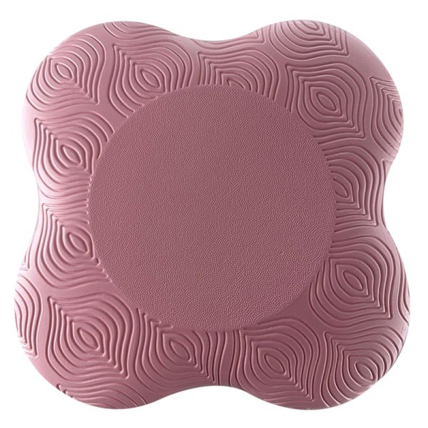 1 Pakke Knæpude Håndled Anti-Slip ensfarvet beskyttende måtte Yoga pink One Size