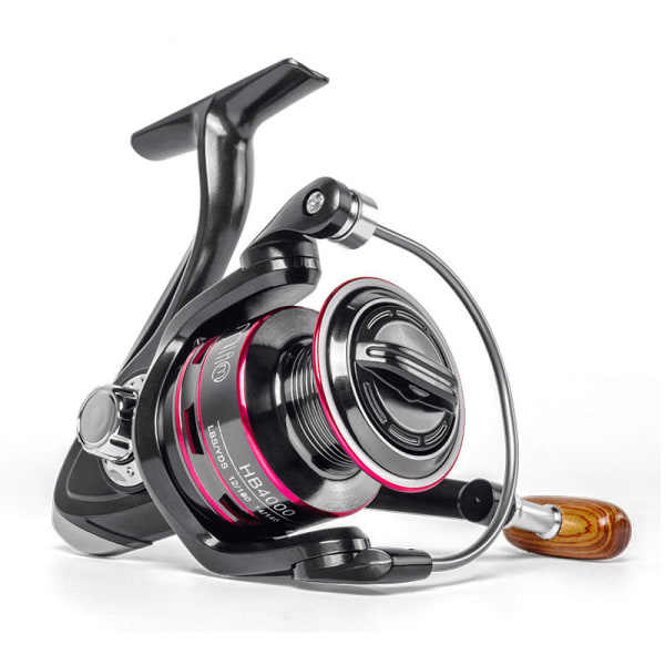 Kalastuskela 500-7000 Spinning Reel Metal Varakela Suolavesi Black HB1000