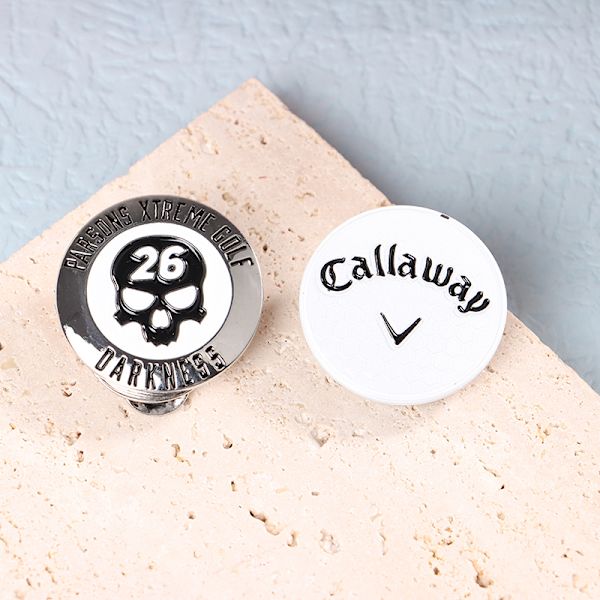 Golf Marker Magnet Golf Tillbehör Cap Hat Marker Clip Accessori D one size
