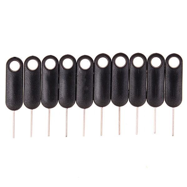 30 kpl Sim-kortin alustan poistotyökalu black 30pcs