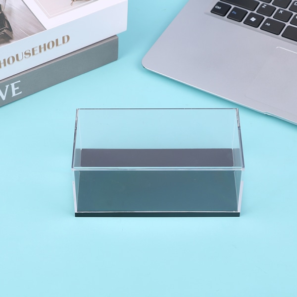 Målestokk 1:43 Transparent Akryl Hard Cover Case Display Box For Transparent 1/43