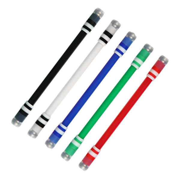 1kpl Novelty Spinning Pen Pyörivä pelikuulakärkikynä lapsille black One Size