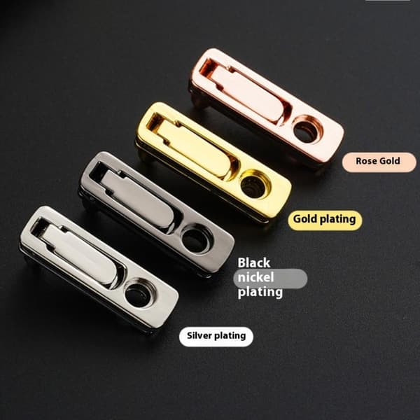 1 sett lettere forseglende metall bomullsbase for lettere innerforing Rose Gold