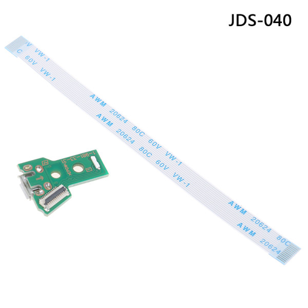 USB-opladningsport-stik kredsløbskort 12-pin JDS 011 030 040 Fo Green JDS-040