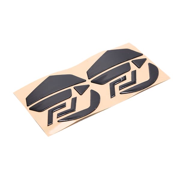 2 kpl 0.6mm Mouse Feet Mouse Skates Pad for Logitech G502 Mous Black
