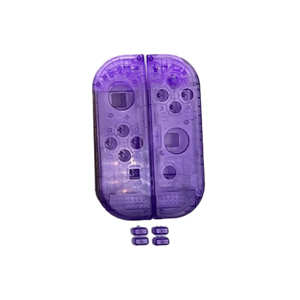 För utbyte Clear Transparent Shell Cover SL SR Knappar för Purple one size