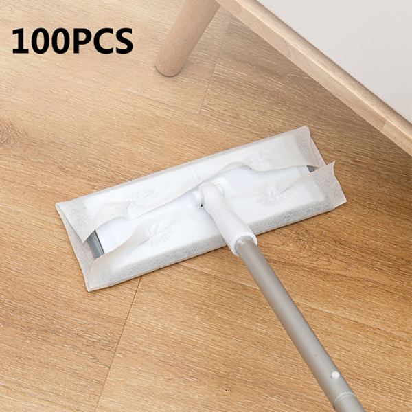 100 kpl kertakäyttöinen sähköstaattinen pölynpoistomoppipaperi kotipakkaus 100pcs 20*29cm