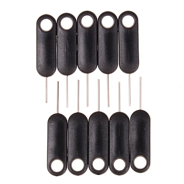 30 kpl Sim-kortin alustan poistotyökalu black 30pcs