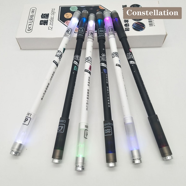 Spinning Pen Roterende Gaming Ballpoint Luminous Pen for Beginne Constellation 1Pc