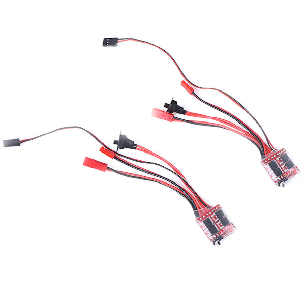20A ESC 30A ESC Motorhastighet RC ESC 2KHz Framåtbakåtborste B Multicolor 30A