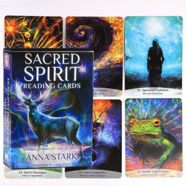 Sacred Spirit Reading Oracle Cards Tarot Divination Deck Englis A1 one size