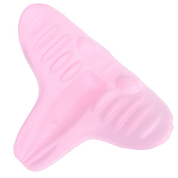 Neck Skulder Båre Relaxer Cervical Traction Device Massag Pink one size