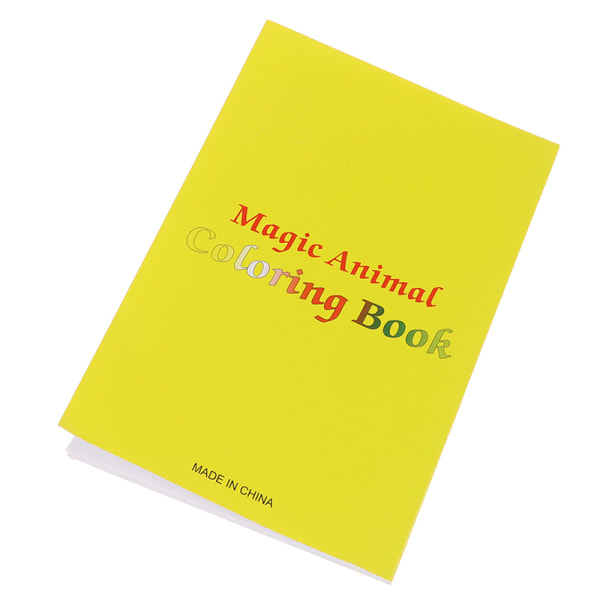 Magic målarbok Roliga magic tricks Närbild Magic bok Magi Yellow one size