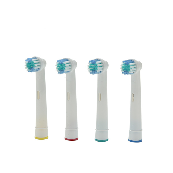 Uusi 4kpl EB17-4 sähköhammasharjan pään vaihto White one size