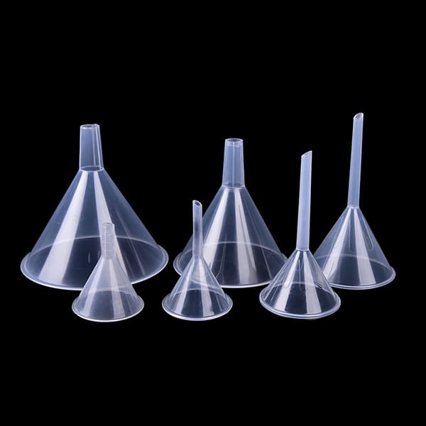 1X Lab Mini Clear Plastic Fyllingstrakt For Atomizers Parfyme Clear 90mL