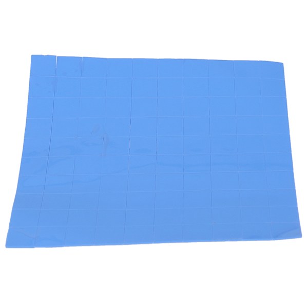 100 st 10*10*0,5 mm termisk dyna GPU CPU kylfläns kylning ledning one size