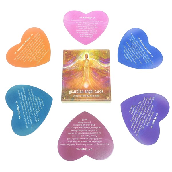 Skytsengelkort Oracle Tarot Prophecy Divination Family Pa Multicolor one size