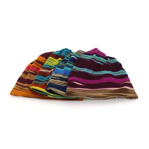 Ny mode Kvinder Blød Hat Forår Efterår Varme Beanies Outdoor C Purple onesize
