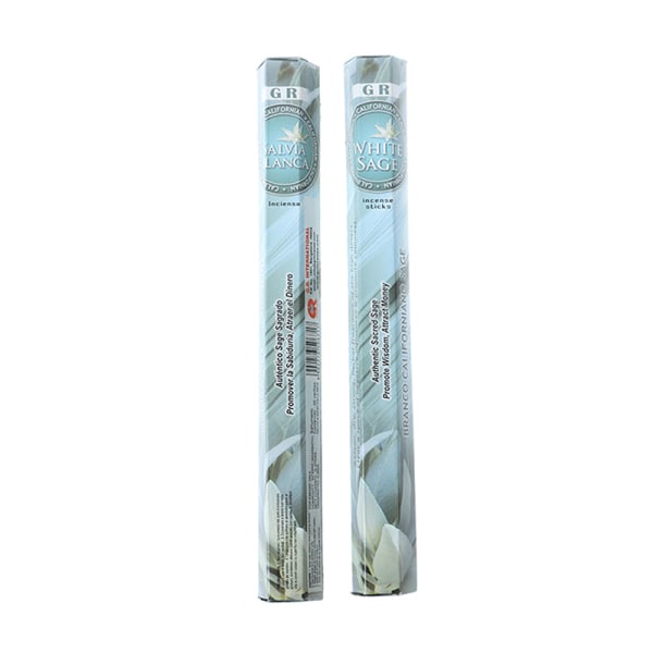 20 Stk/sett White Sage Stick Smoky Purification White Sage Air Cl One Size