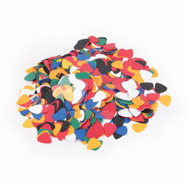 100 st ABS akustisk ukulele bas elektriska gitarrspel Plectrum 100pcs