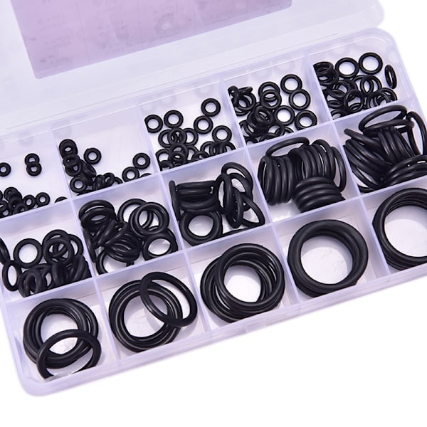 200kpl/ set O-rengassarja hydrolock Kumi O-renkaat aluslevyn tiiviste Se Black one size