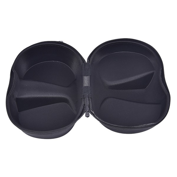 Dykglasögon Förvaringslåda Scuba Snorkel Set Face Cover Snor Black