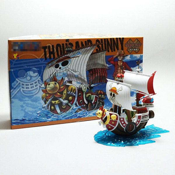 One Piece THUSAND SUNNY Pirate Ship mallilelu koottu kokoelma 1 one size