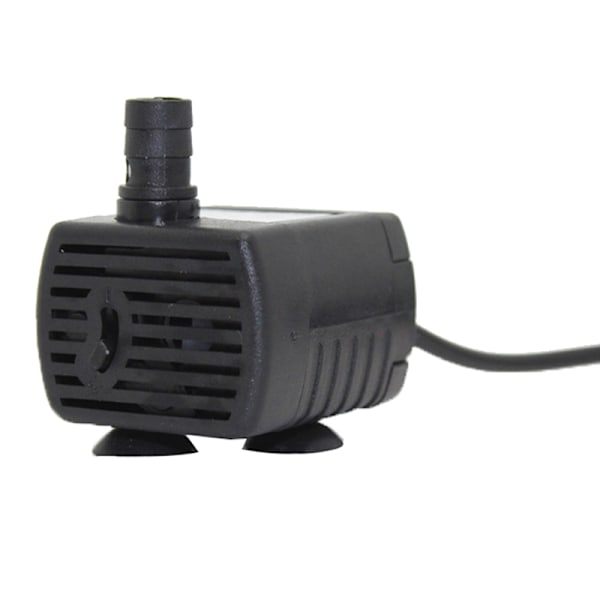 Husdjursfontänpump för drickskål för husdjur Byte av fontänmotor Black 13.7*11.5cm