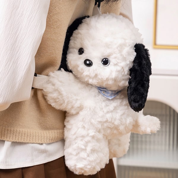Plush Katt Axelväska Mjuk Valp Axelväska Pingvinväska W B