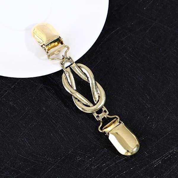 Sweater Cardigan Clip Andemund Clip Sweater Pin Broche Clothi Gold