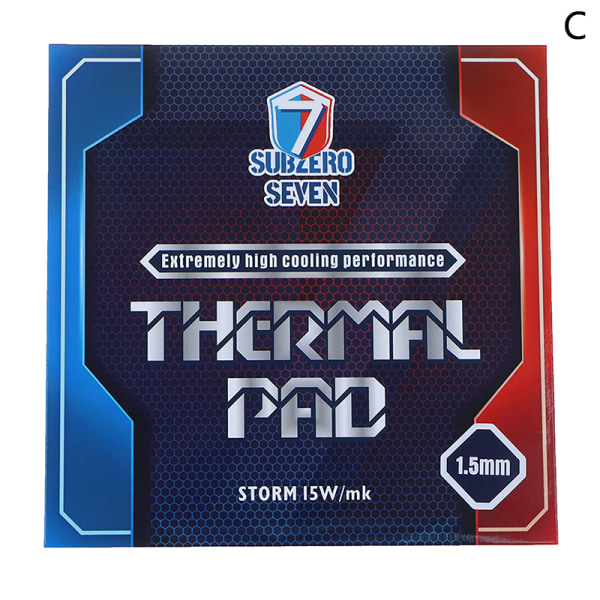 SubZero Seven GP-Ultimate 12,8W/MK Thermal Pad CPU/GPU-grafik C 1.5mm