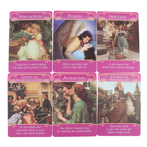Nya Romance Angels Oracle Cards Tarot Cards Party Prophecy Divi one size