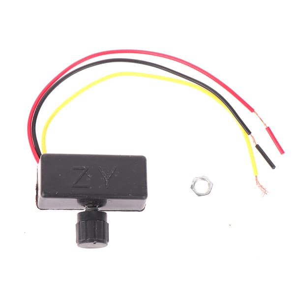 Elektrisk sprøyteregulator justering bryterregulator Speed swi Black One Size