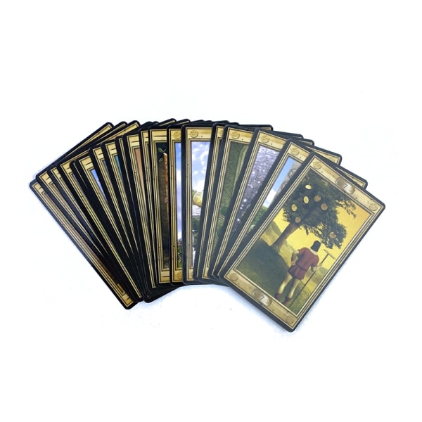 Den billedlige nøgle Tarotkort Prophecy Divination Deck Family Pa Multicolor one size